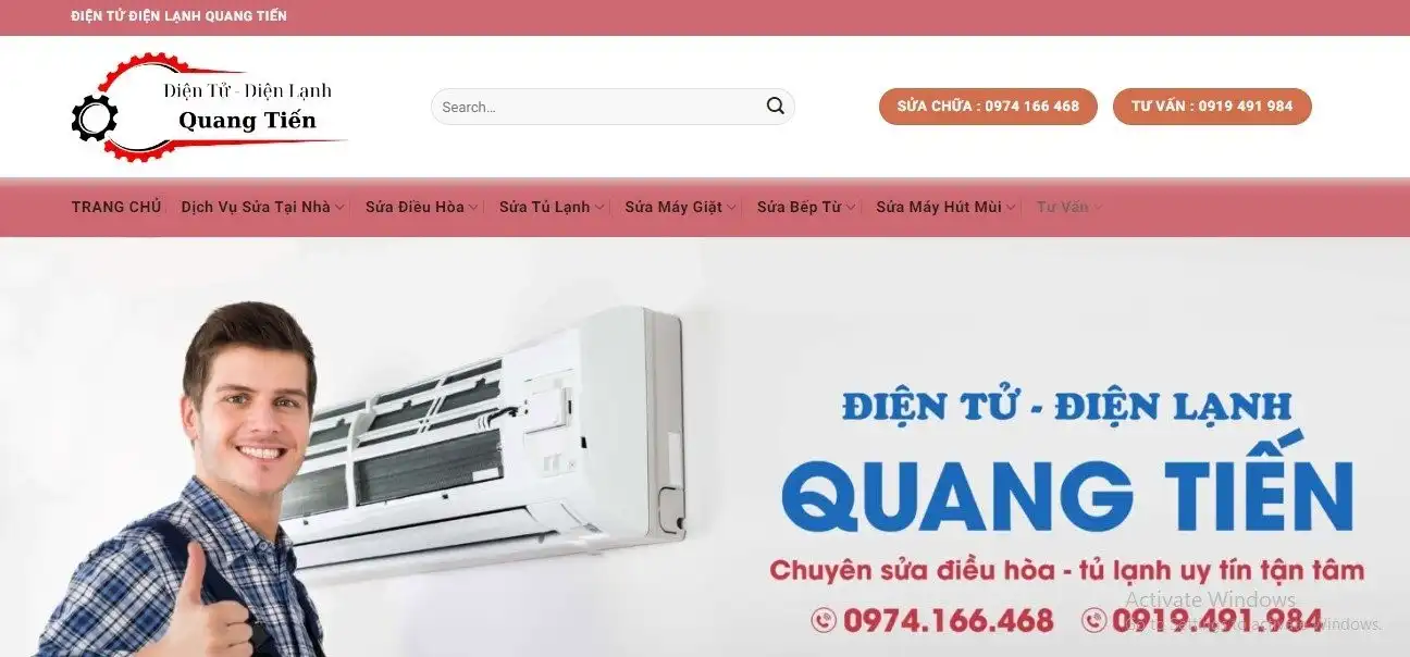 Điện Tử Điện Lạnh Quang Tiến đơn vị nạp gas, sửa chữa tủ lạnh ở Thanh Xuân Uy Tín, Giá Rẻ