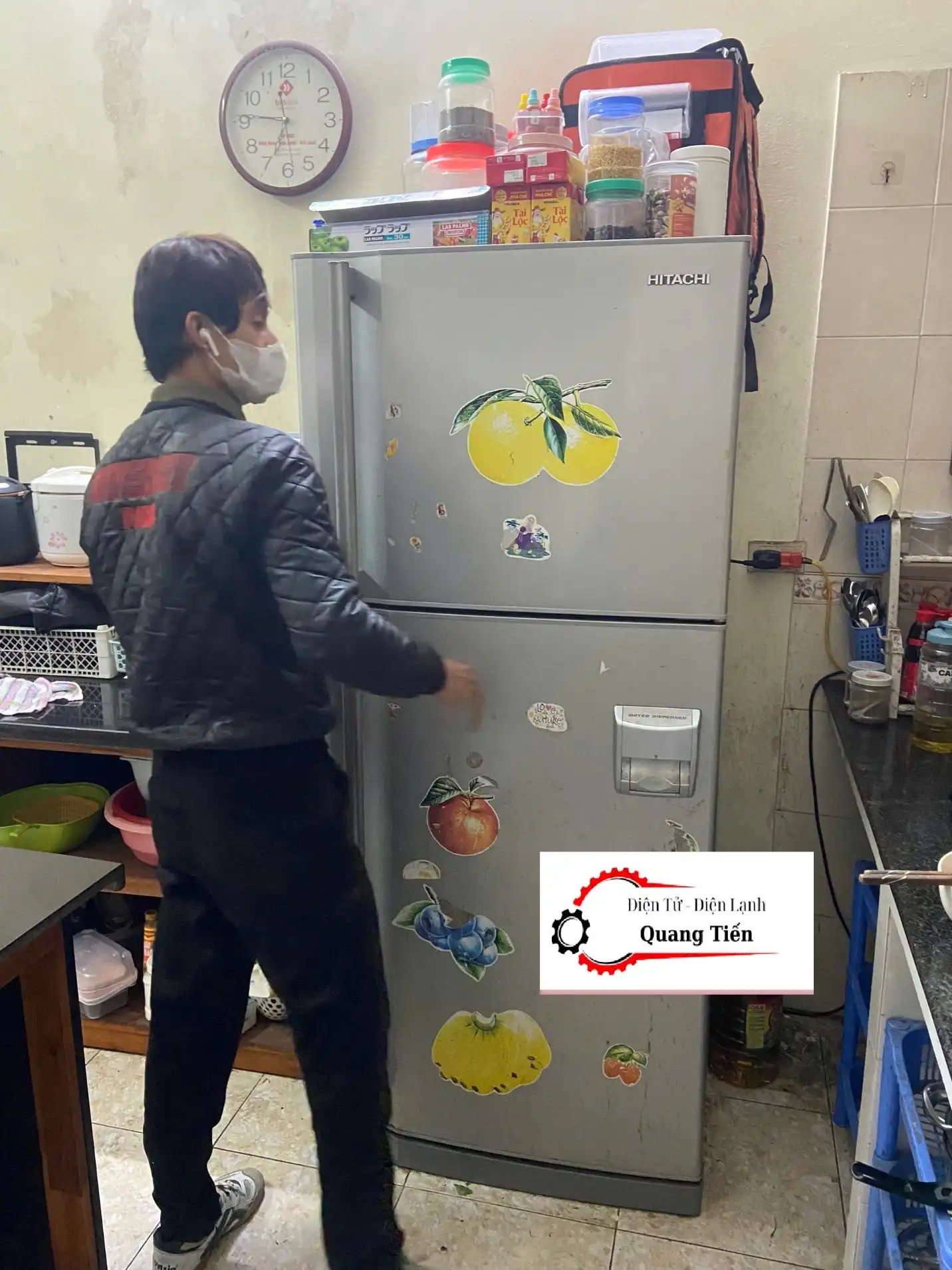 Điện Tử Điện Lạnh Quang Tiến đơn vị nạp gas, sửa chữa tủ lạnh ở Thanh Xuân Uy Tín, Giá Rẻ